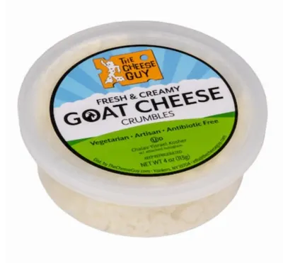 Fresh & Creamy Goat Cheese Crumbles