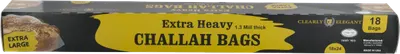 Extra Heavy Extra Large Challah Bags 18 x 24