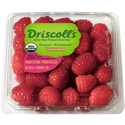 Organic Raspberries
