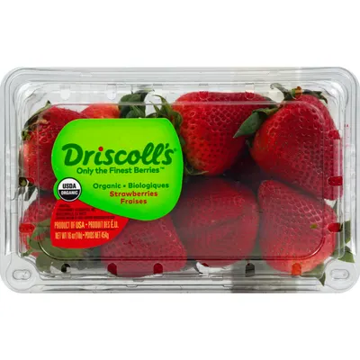 Organic Finest Strawberries Fraises