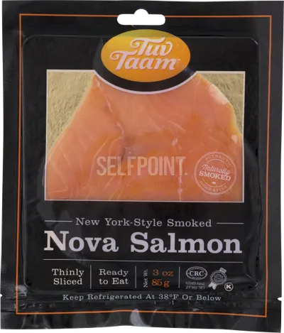 Sliced Smoked Nova Salmon