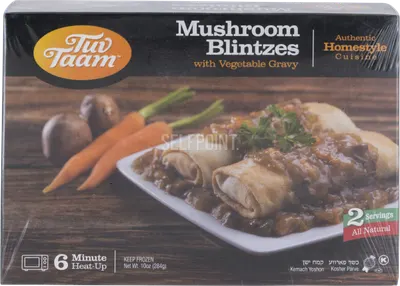 Mushroom Blintzes With Vegetable Gravy 2 ct