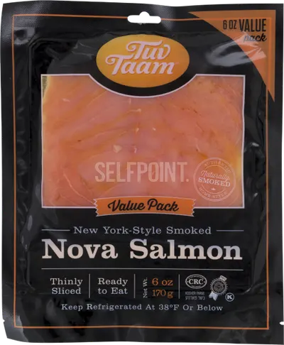 Sliced Smoked Nova Salmon