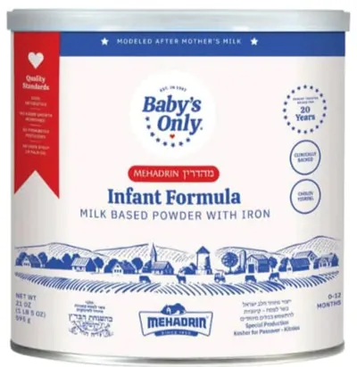 Infant Formula Milk Based Powder with Iron
