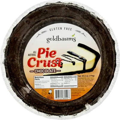 Pie Crust Chocolate Gluten Free