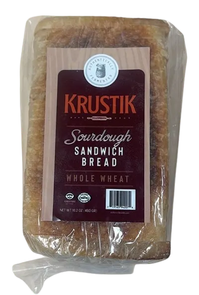 Sourdough Whole Wheat Sandwich Bread