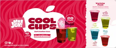 Soft Italian Ices Cups Variety Pack 20 ct