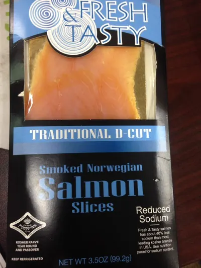 Smoked  Norwegian Salmon Slices