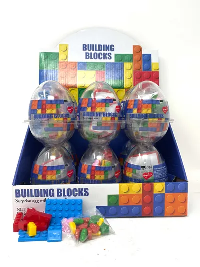 Surprise Egg Candy Building Blocks