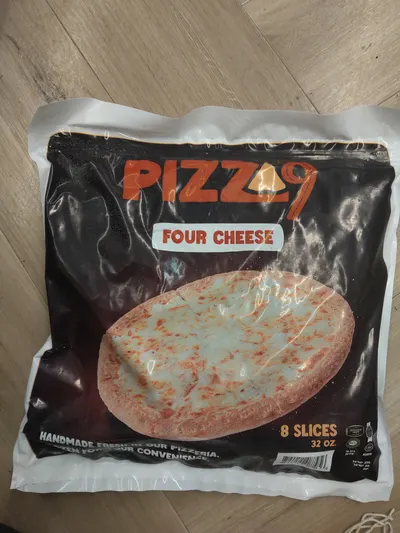 "18"""" 4 Cheese Pizza & Slice"