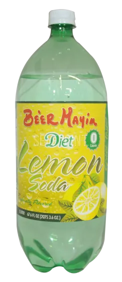 Diet Lemon Soda Bottle
