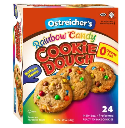 Rainbow Candy Cookie Dough