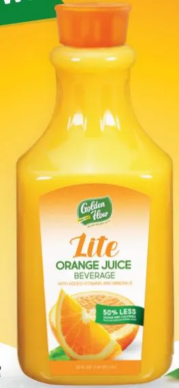 Lite Orange Juice Beverage