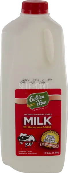 Whole Milk with No Hormones Added