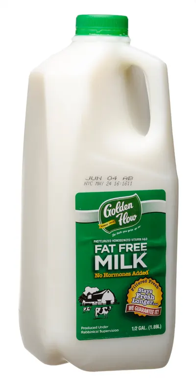 Fat Free Milk with No Hormones Added