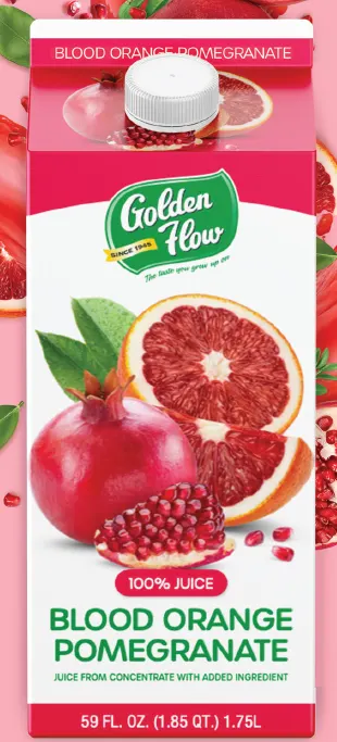 Blood Orange Pomegranate Juice