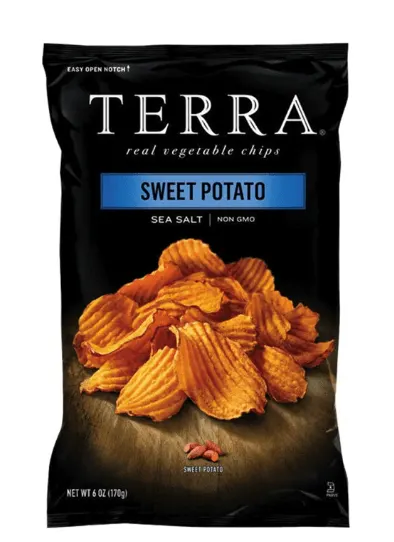 Vegetable Chips Sweet Potato With Sea Salt