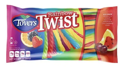 Rainbow Twist Licorice