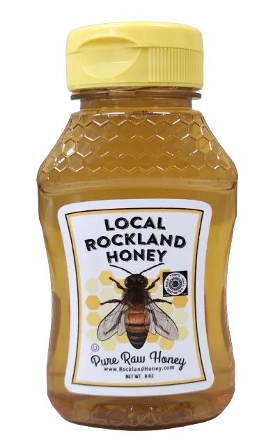 Pure Raw Local Honey Squeeze Bottle