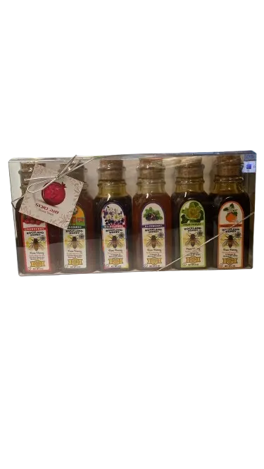 Honey Clear Plastic Gift Box 6 ct