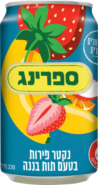 Strawberry Banana Nectar Can