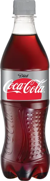 Diet Coca-Cola Soda Bottle