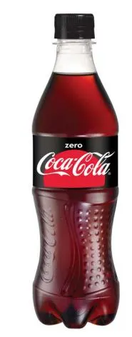 Coca Cola Zero Soda Bottle