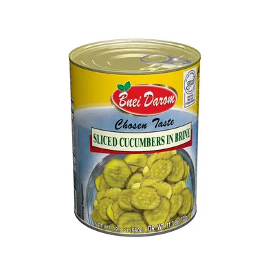 Sliced Cucumbers in Brine