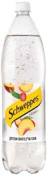 Peach Flavor Soda Bottle