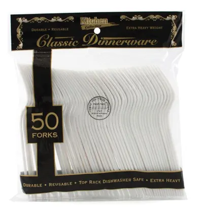 White Forks Deluxe 50 Ct