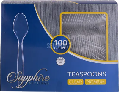 Clear Teaspoons