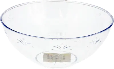 Small Clear Salad Bowl