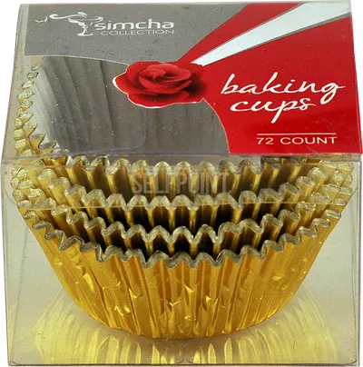 Foil Baking Cups 72 ct