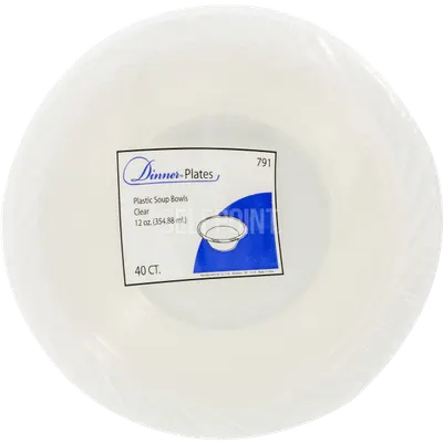 Clear Soup Bowls 12 Oz