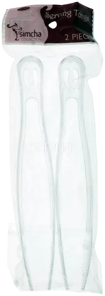 Clear Serving Tongs