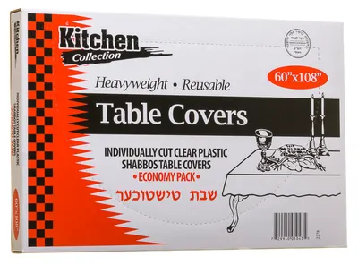 "Table Covers 60"""" X 108"""""