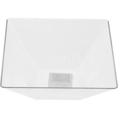 Small Clear Square Bowls