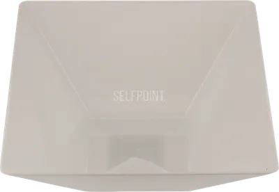 Small Square White Bowl