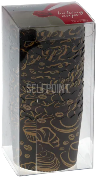 Coffee Design Large Baking Cups 16 ct