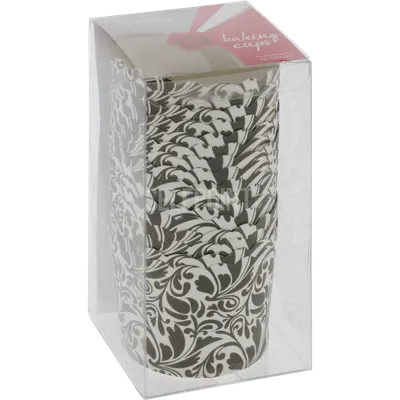 Brown Design Large Baking Cups 16 ct