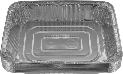 "Half Size Deep Aluminum Pans 9"""" x 13"""""