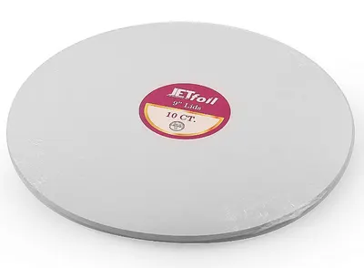 Lids Board 9" Round 10 Pack