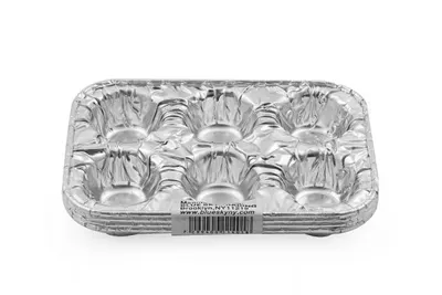 Muffin Pan 6 Cup 4Pk