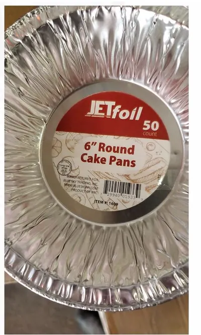 "Round Pans 6"""" 50 ct"