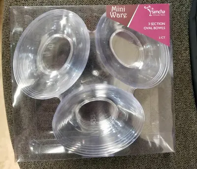 Mini Ware 3 Section Bowls
