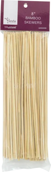 "8"""" Bamboo Skewers"
