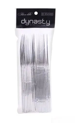 Silver Flatware Knives 20 ct