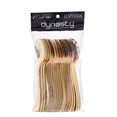 Gold Spoons 20 Pk Xx