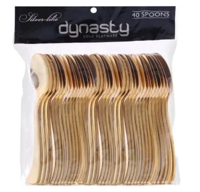 Gold Like Spoons 40 ct