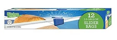 2.5 Gallon Slider Bags